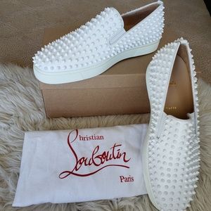Christian Louboutin Roller boat flat spike loafer